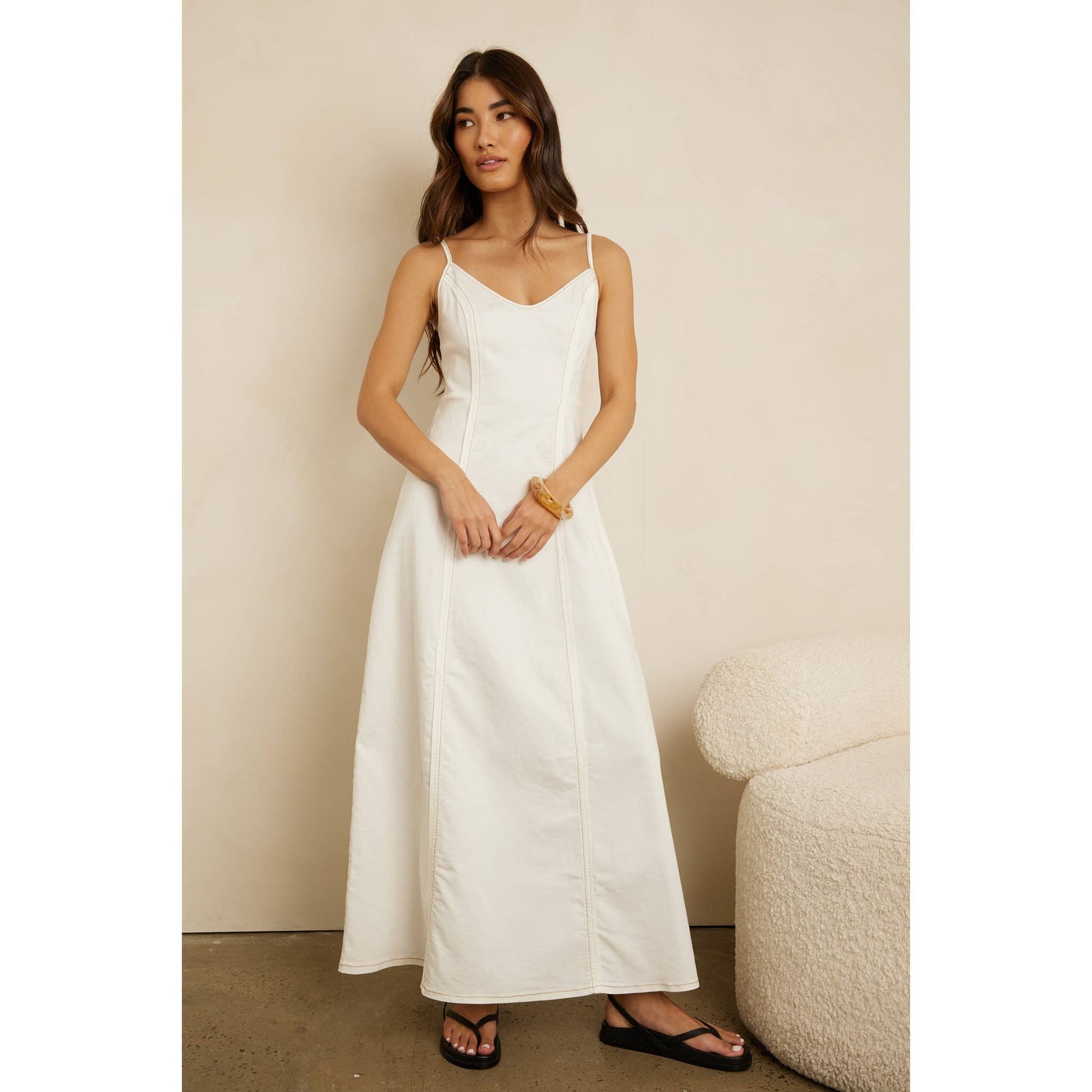 GAME DAY WHITE MAXI